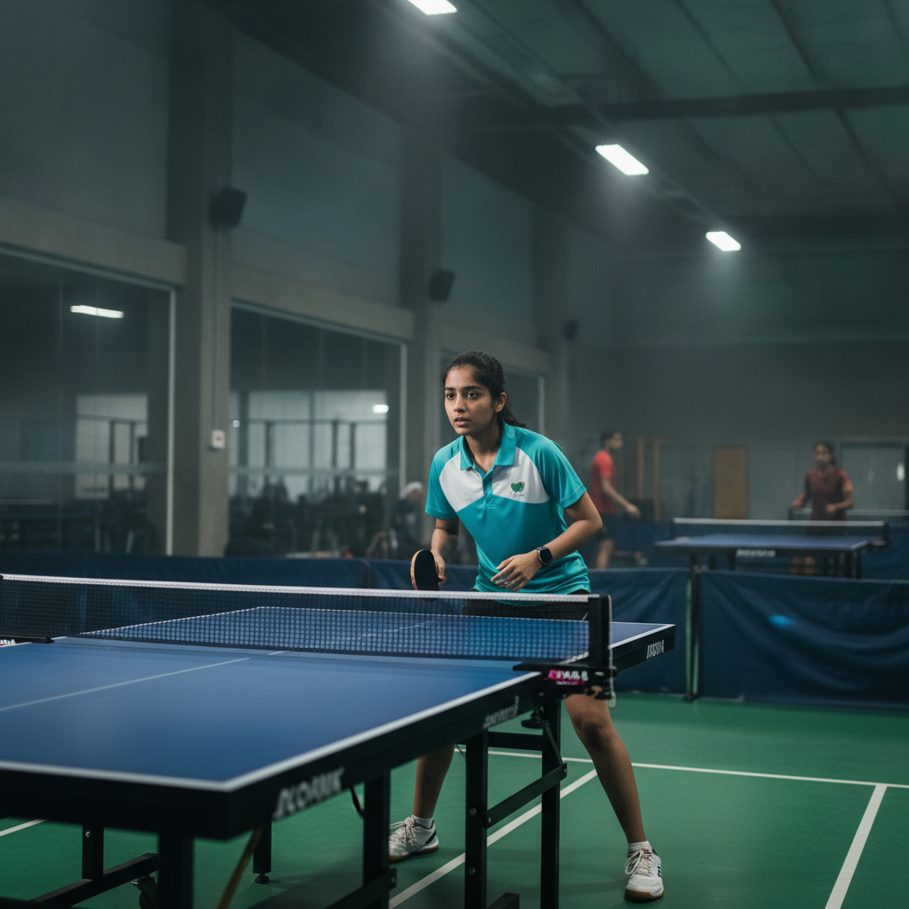 Bengaluru Paddler Yashaswini Ghorpade Selected for 2026 Asian Games Squad