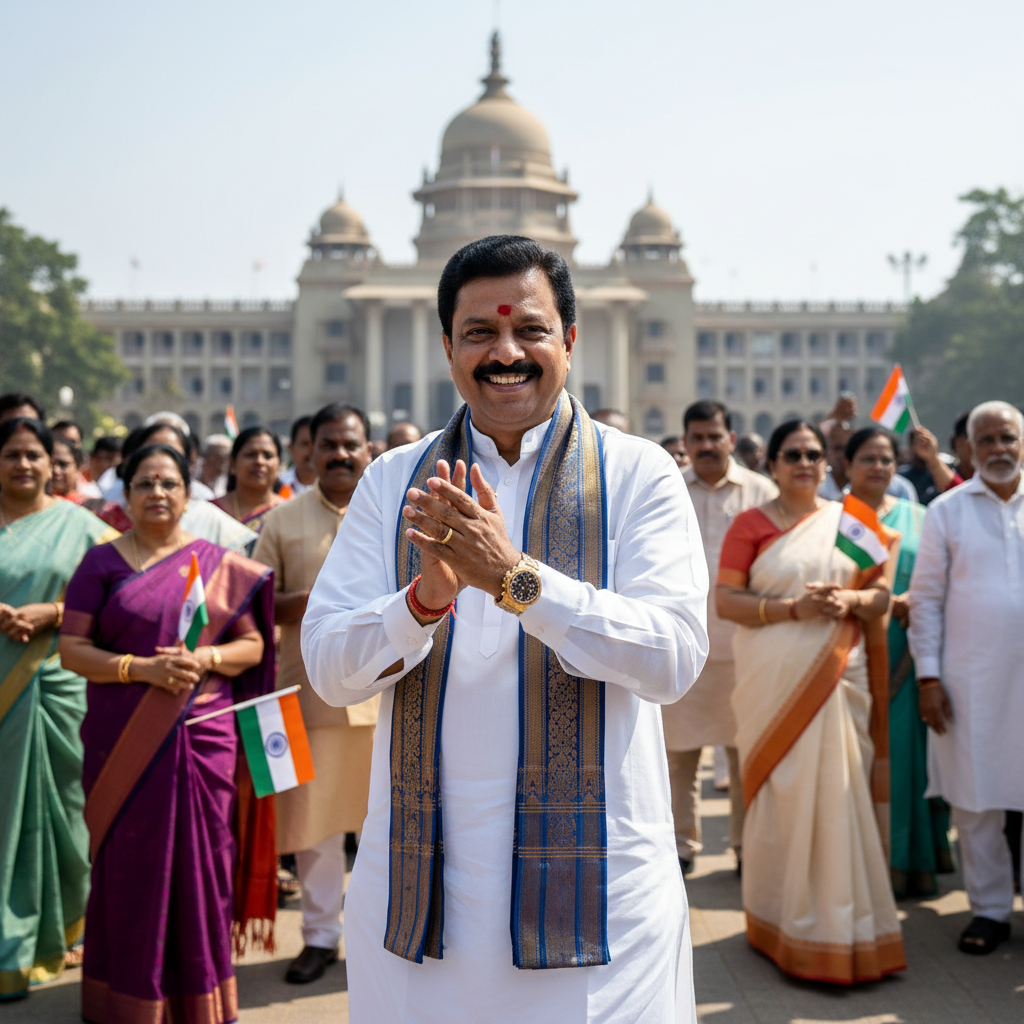 DK Shivakumar Signals Shift in Political Style With Luxury Wear in Bengaluru