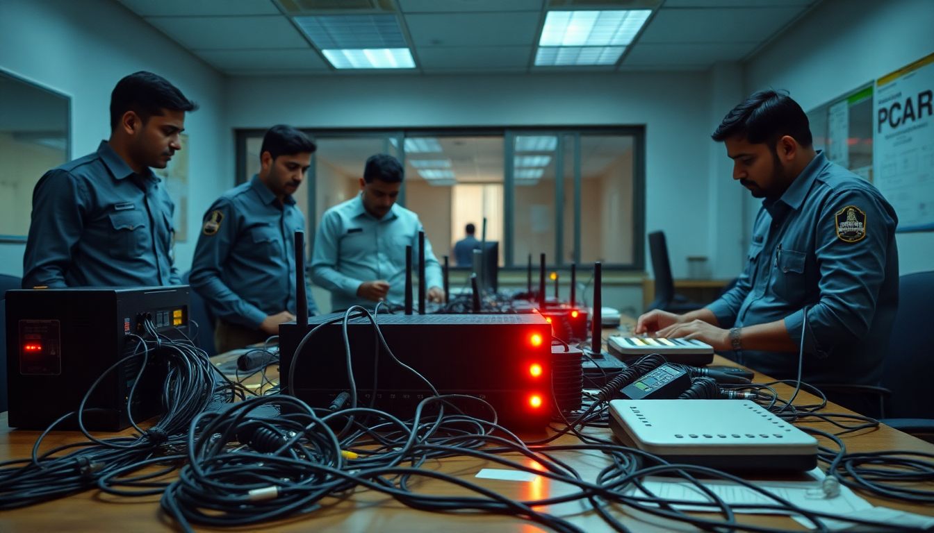 Police Probe Illegal SIM Box Operations Operating in Whitefield
