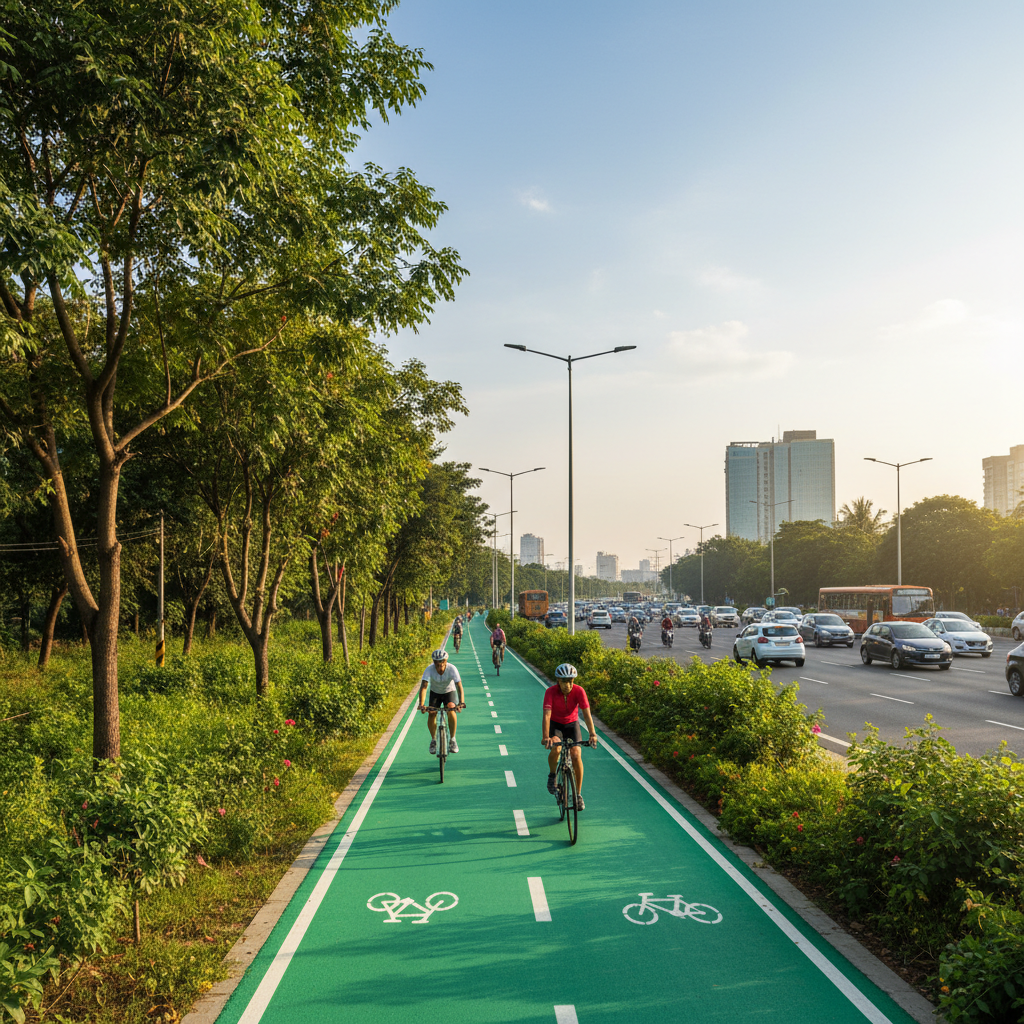BDA to Open 10.3 Km Dedicated Cycling Corridor on Magadi Road-Mysuru Road Link