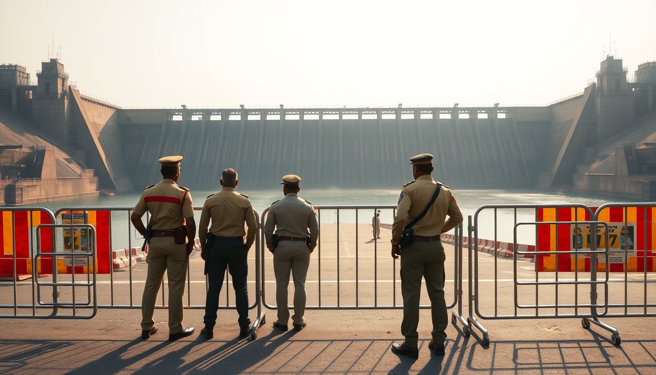 Security Tightened at KRS Dam in Srirangapatna Over Cauvery Water Order