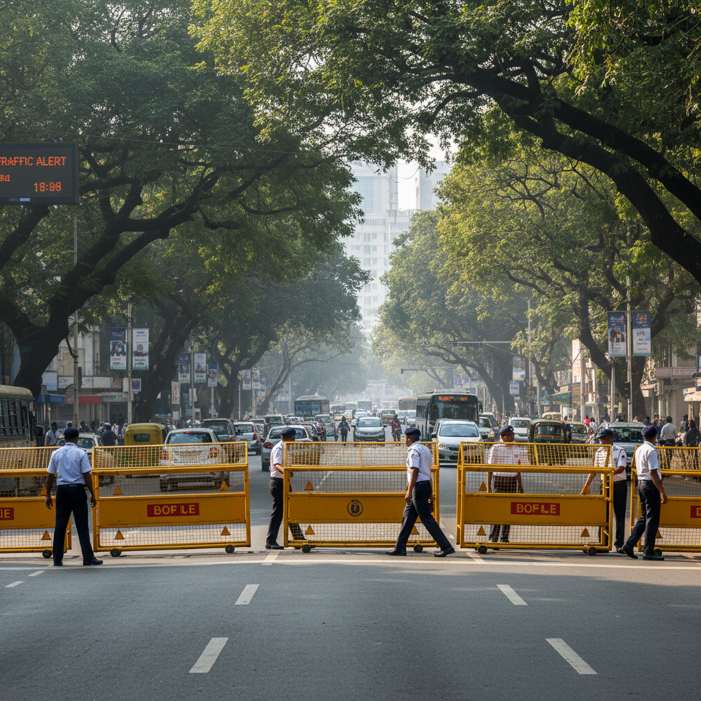 Bengaluru police announce major CBD traffic curbs for CM swearing in on Wednesday