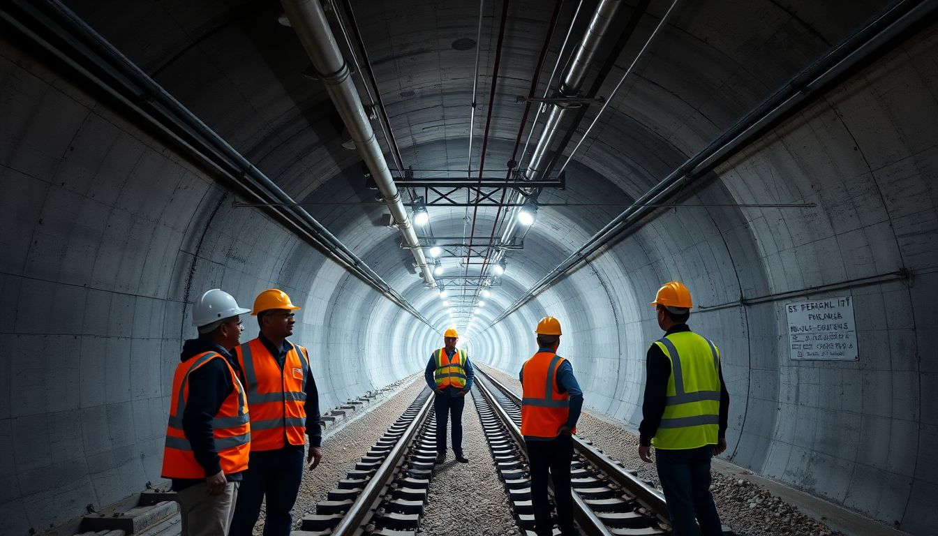 Ministers Inspect Pink Line Underground Metro Stretch From MG Road To Shivajinagar
