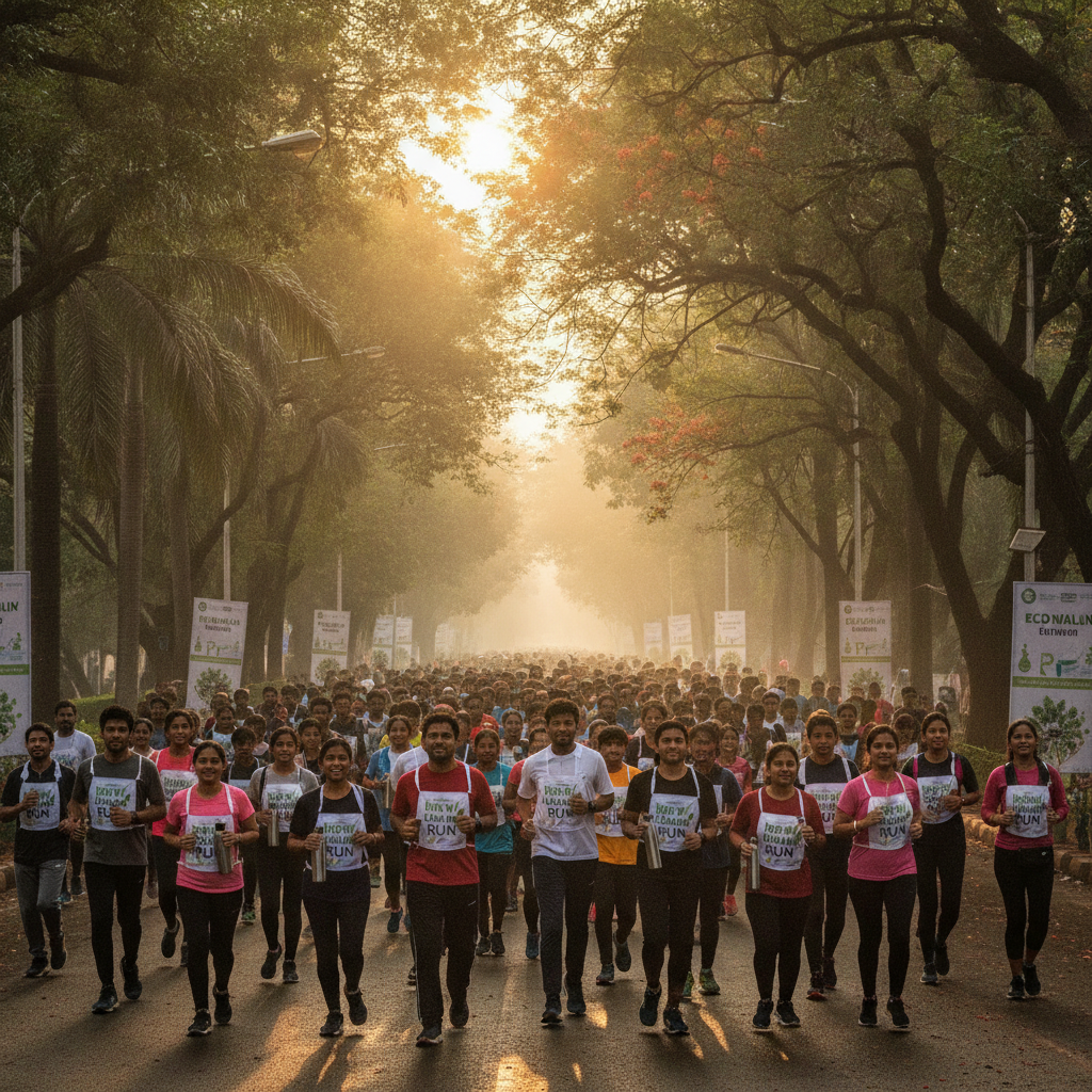 Over 1,000 Join Bengaluru's First Plastic-Free Climate Action Walk And Run