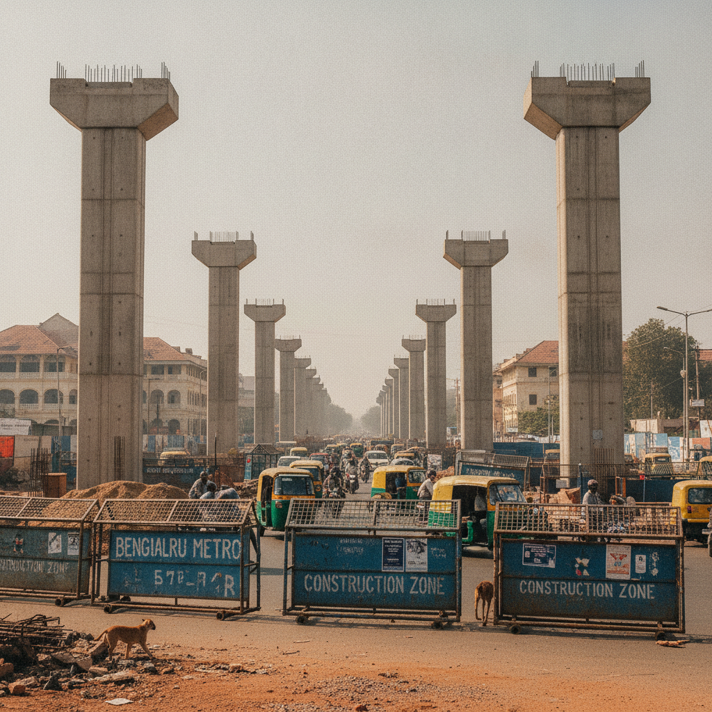No New Namma Metro Construction Starts in Bengaluru in Four and a Half Years