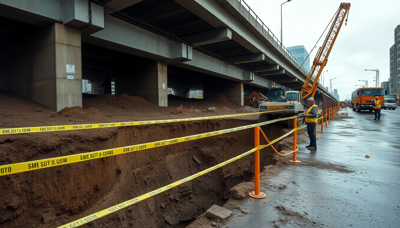 Two Workers Killed in Soil Cave-in at FTII Circle Underpass Site