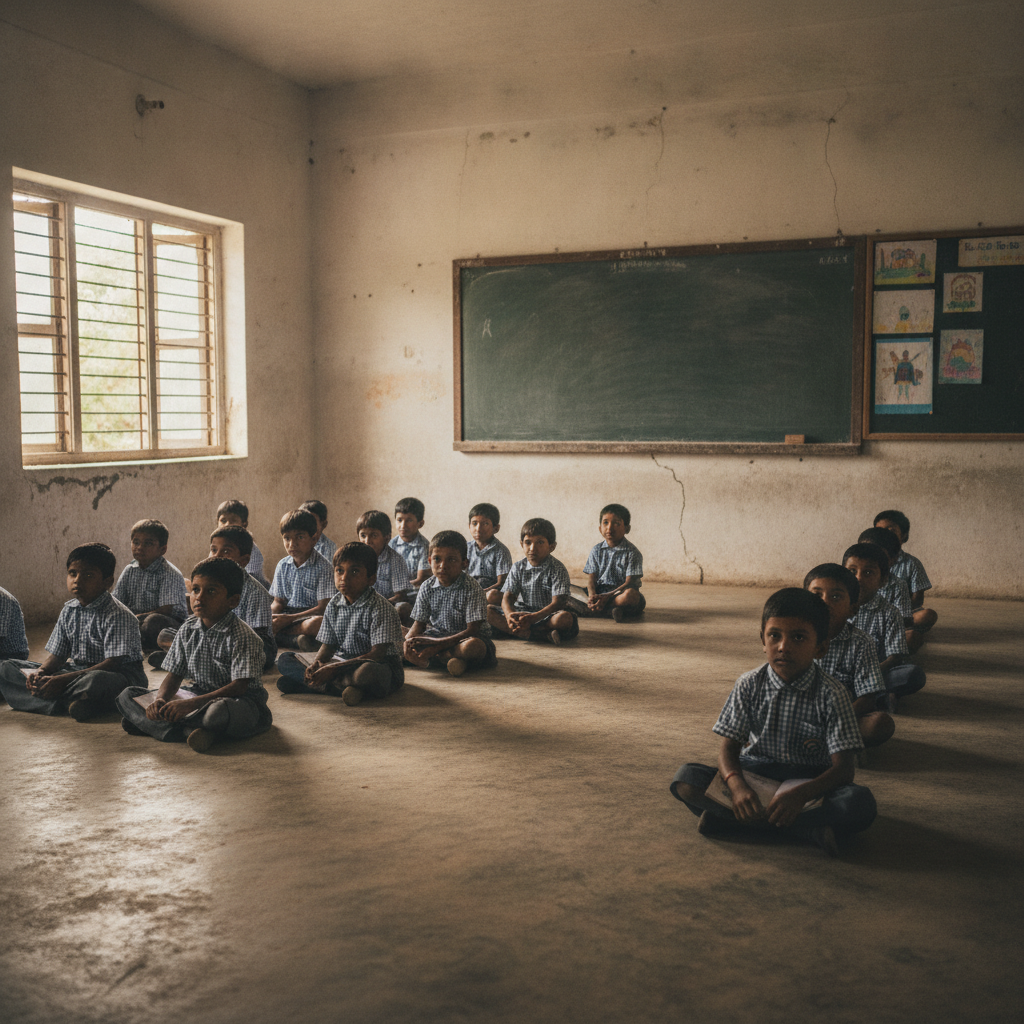 Bengaluru Government Schools Lack Benches and Desks After Nali Kali Transition