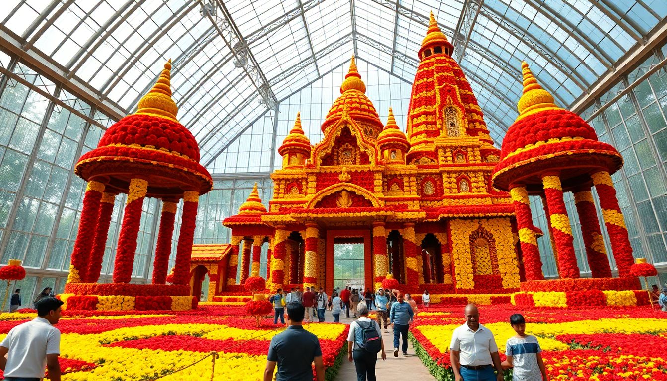 220th Lalbagh Flower Show Opens in Bengaluru with Tribute to Ganga Empire