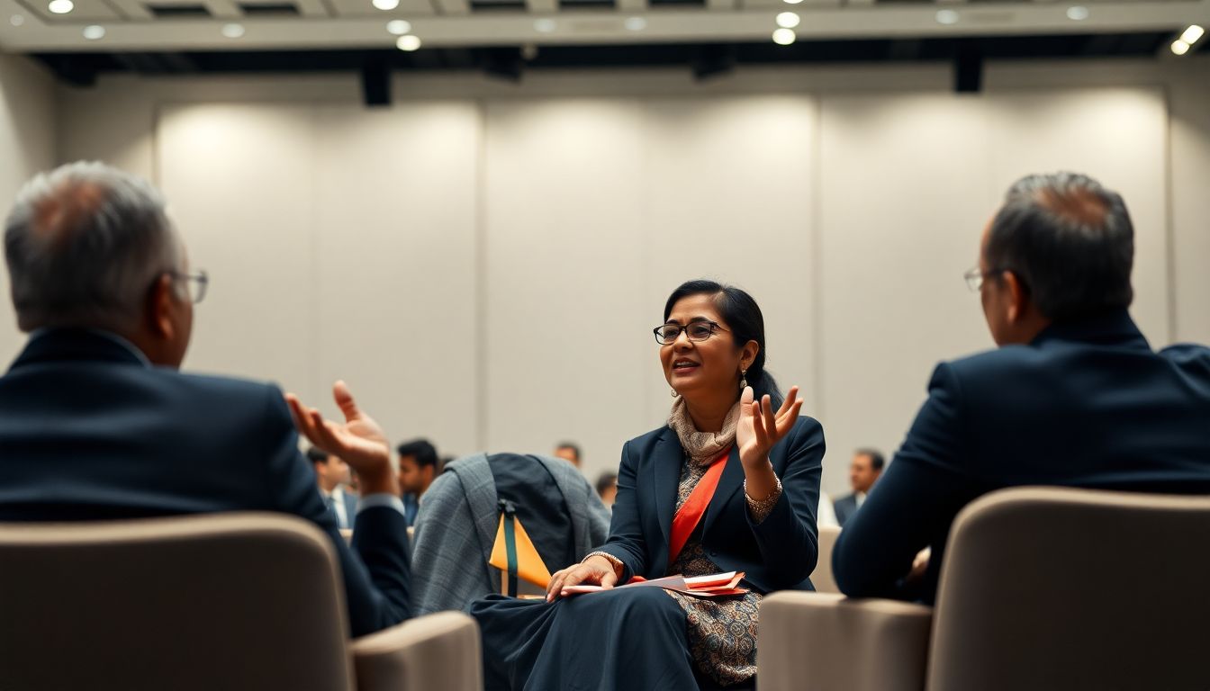 Science Gallery Bengaluru Director Speaks at Summer Davos in China