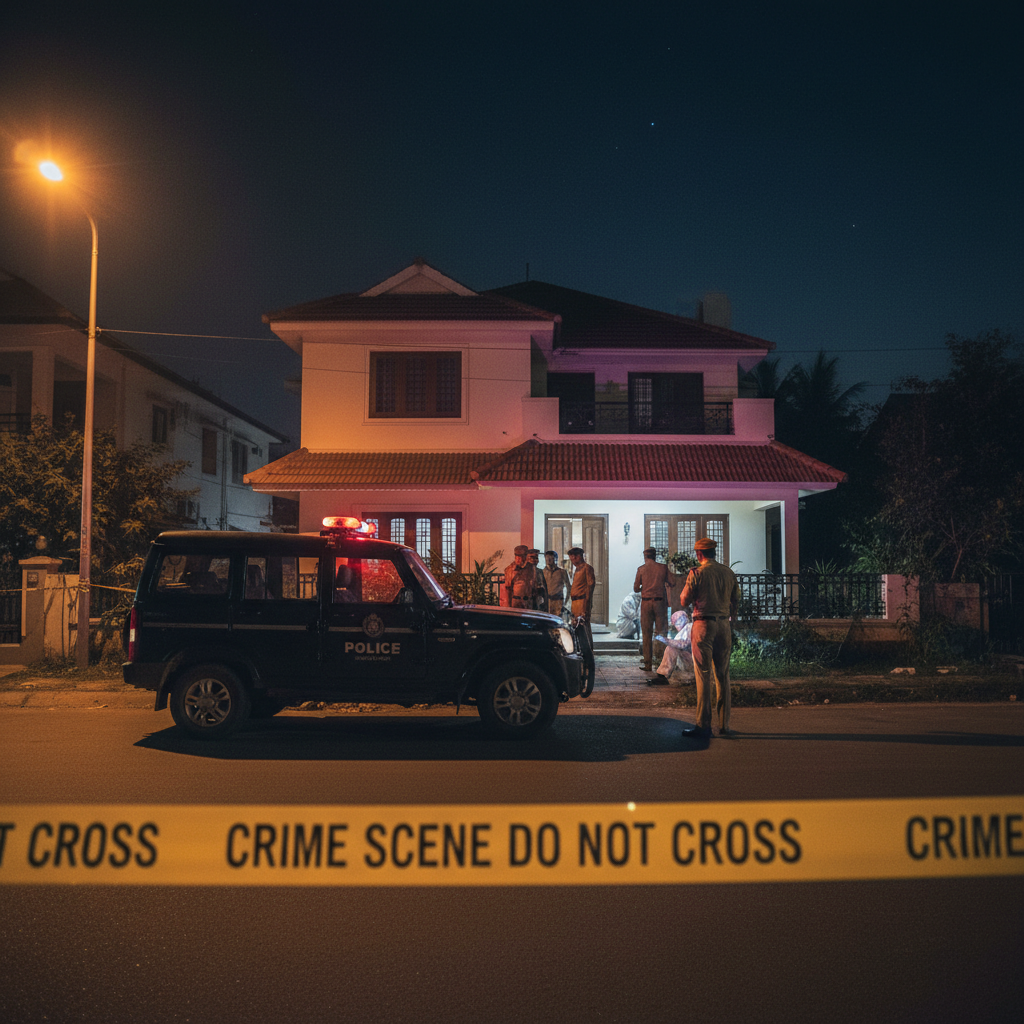 Chikkaballapur Police Uncover Family Murder Plot Faked as Midnight Robbery