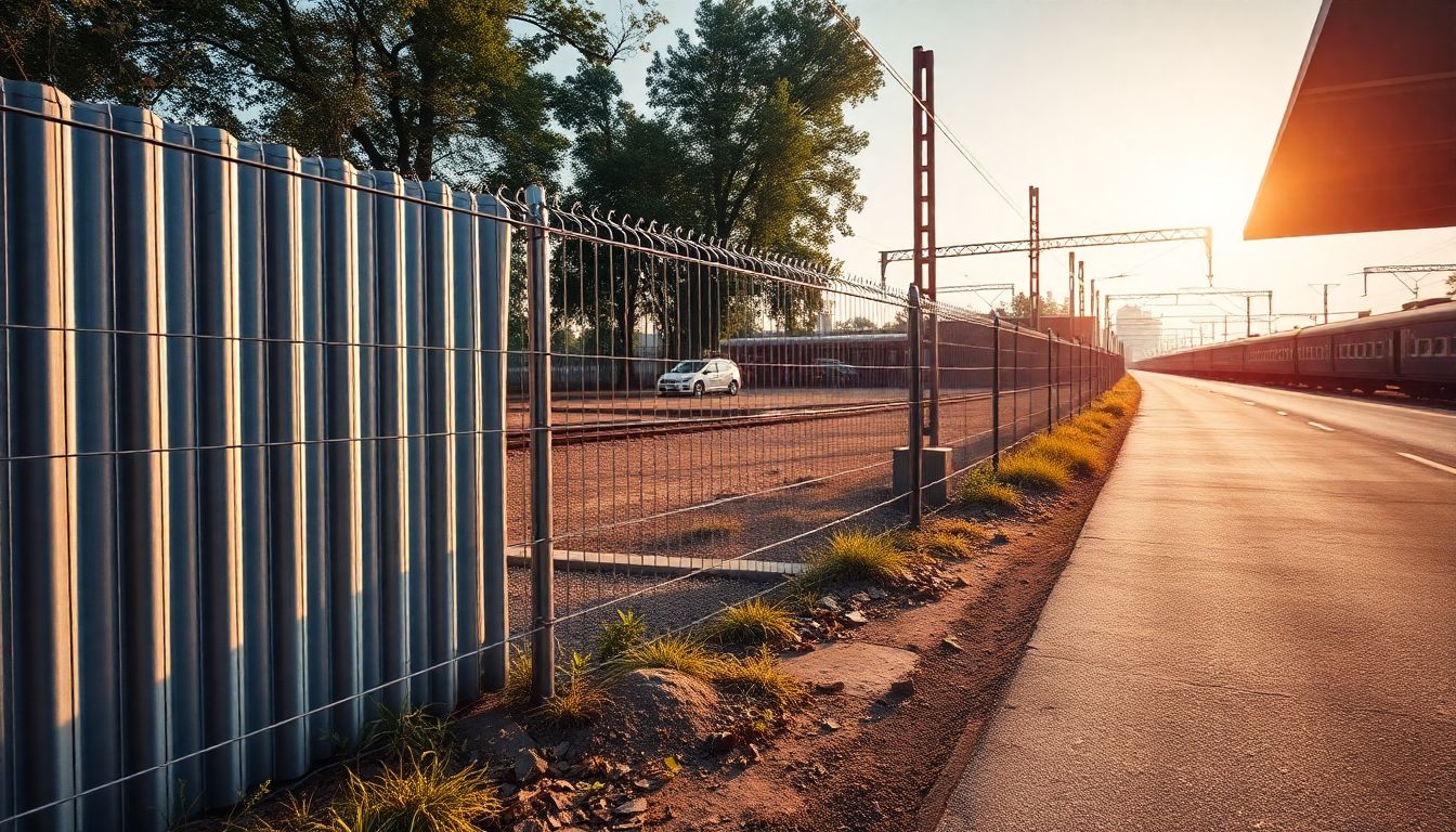 South Western Railway Fences Off Banaswadi Yard Land to Stop Dumping Menace