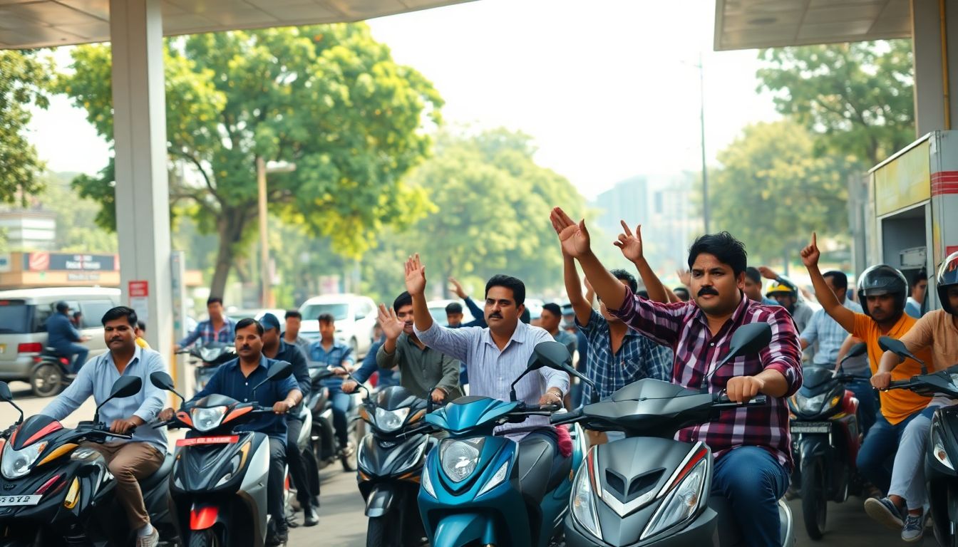 Bengaluru motorists protest as Bellary Road outlet restricts regular petrol