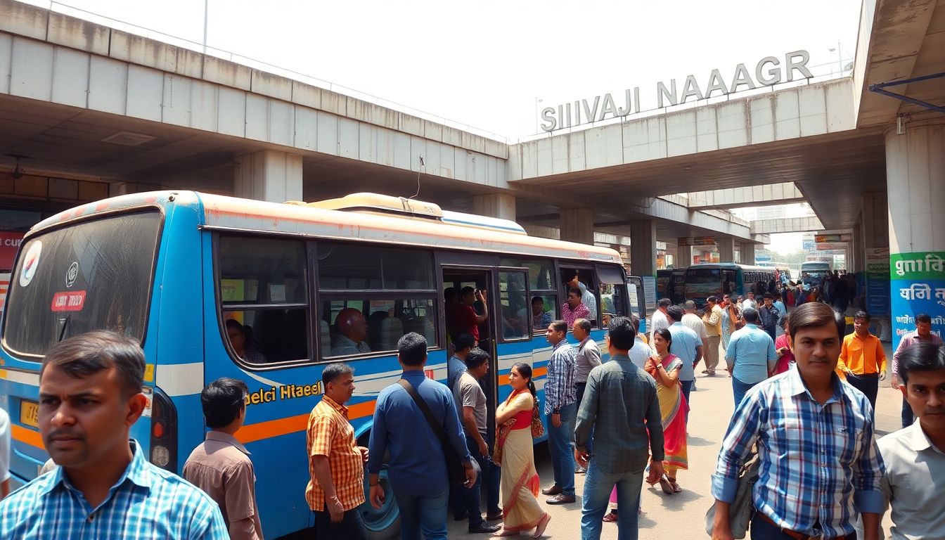 Passenger Suffers Seizures at Shivaji Nagar Bus Station, Exposing Lack of Medical Aid