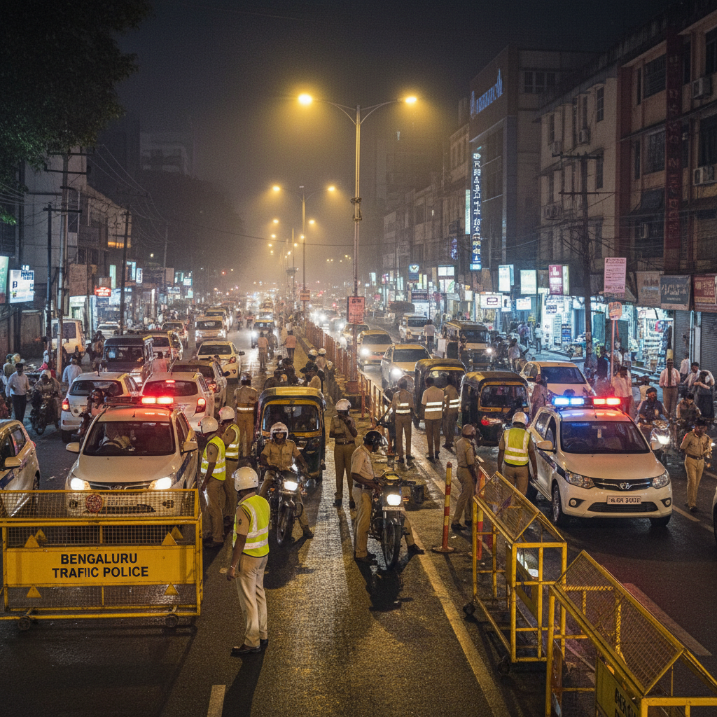 Bengaluru Police Seize 290 Vehicles and Book 260 Drunk Drivers After RCB IPL Victory