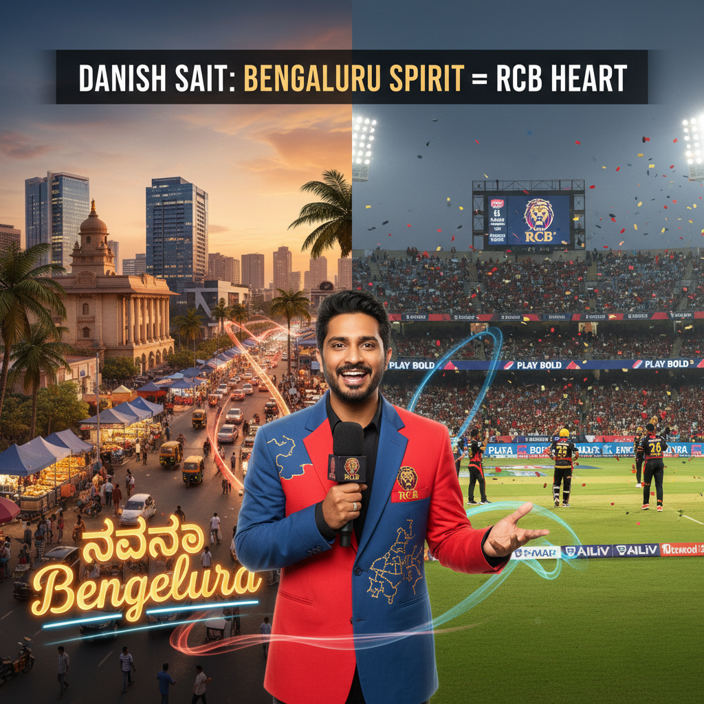 Danish Sait Explains How Royal Challengers Bengaluru Mirrors City Spirit