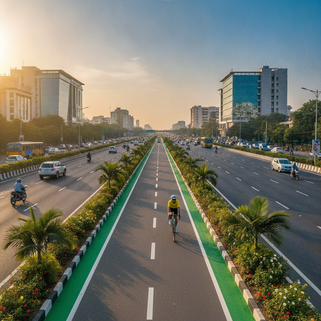 BDA to Build 10.3km Dedicated Bicycle Track Between Magadi Road and Mysuru Road