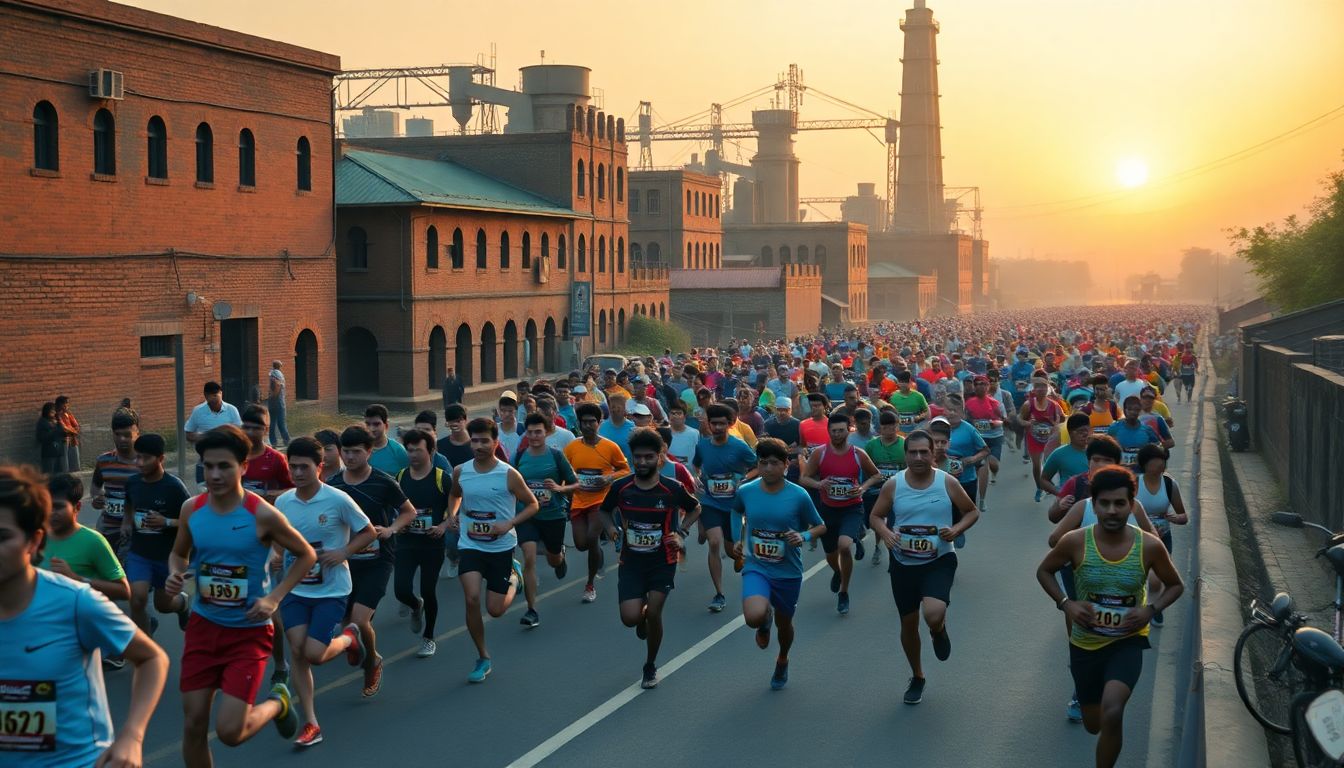 Thousands Of Runners Participate In First KGF Heritage Ultra Marathon