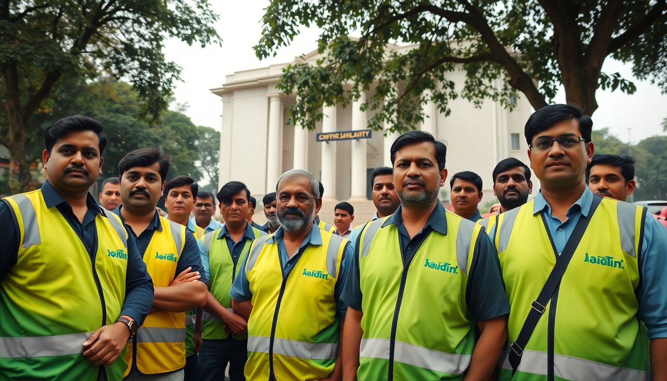 BSWML Link Workers Protest Delayed Monthly Wages of Rs 14,600