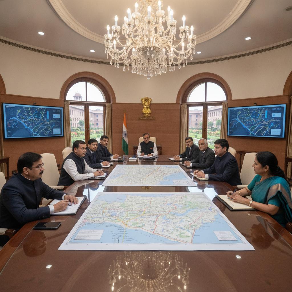 CM DK Shivakumar Presents Bengaluru Infrastructure and Water Wish List to Centre