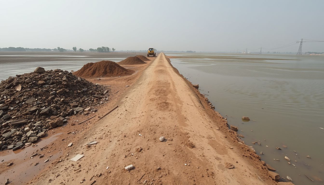 Illegal Road Construction on Yele Mallappa Shetty Lake Reaches NGT
