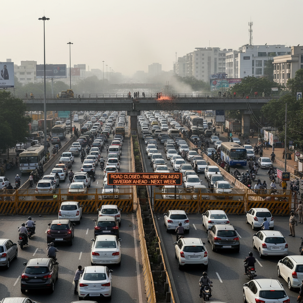 Bengaluru to Close KR Pura and Whitefield Roads Next Week for Railway Work