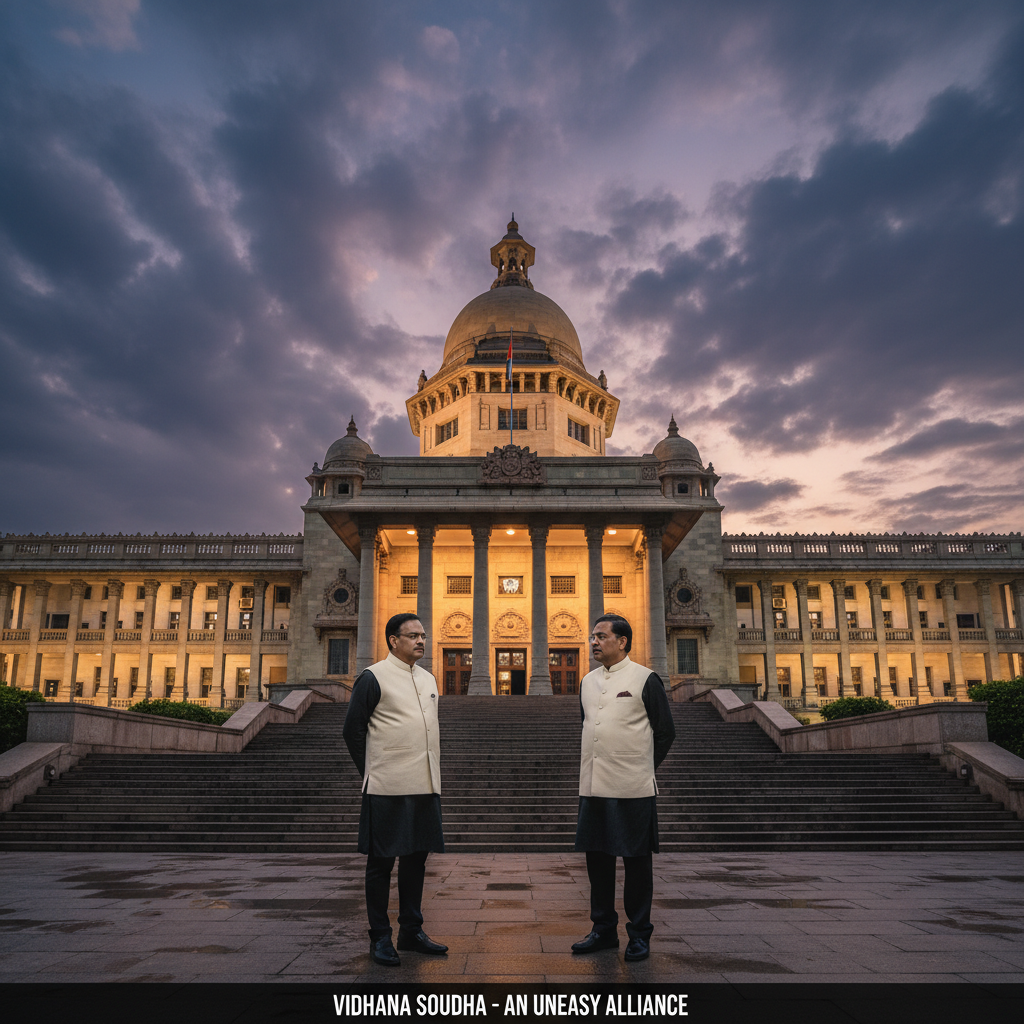 G Parameshwara Appointment Under DK Shivakumar Revives Karnataka Power Tussle Fears